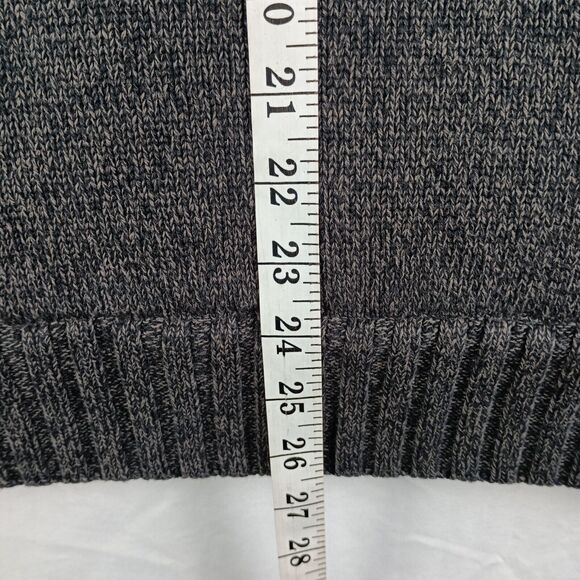 Boston Traders Cardigan Sweater Sherpa Lined Men Extra Large Gray Full Zip - Picture 8 of 9